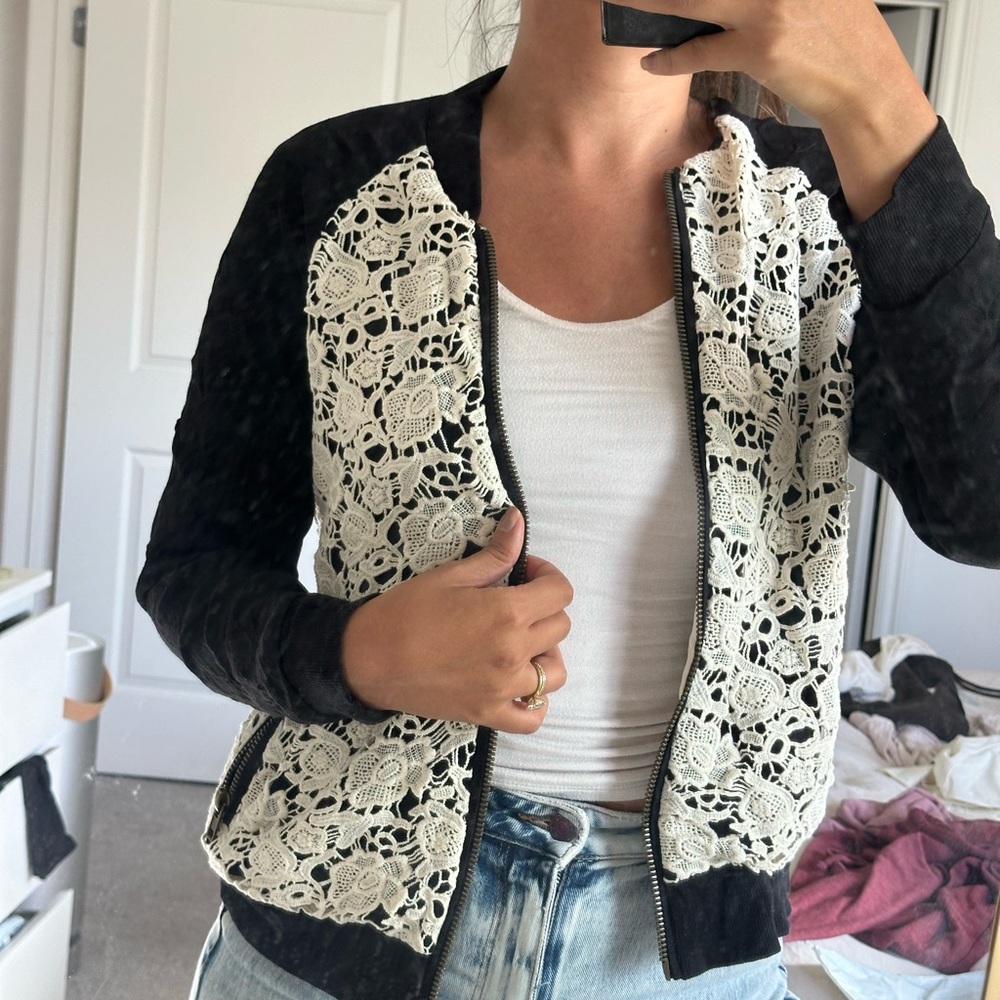Brand new with tags chaser lace jacket